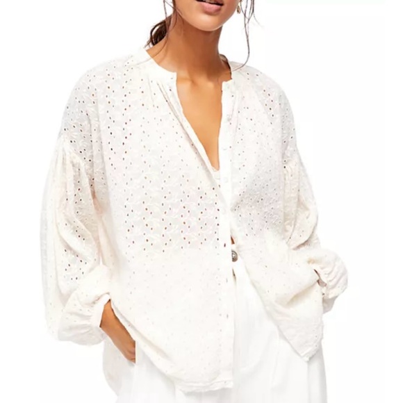 Free People Tops - Free People Maddison eyelet top